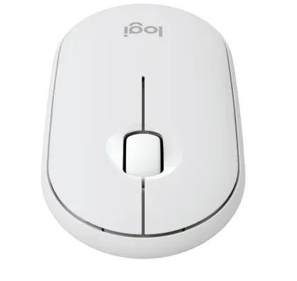 Logitech Pebble Mouse 2 M350s dunne draadloze Bluetooth-muis – afbeelding 3
