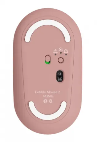 Logitech Pebble Mouse 2 M350s dunne draadloze Bluetooth-muis – afbeelding 4