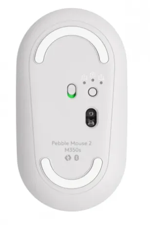 Logitech Pebble Mouse 2 M350s dunne draadloze Bluetooth-muis – afbeelding 4