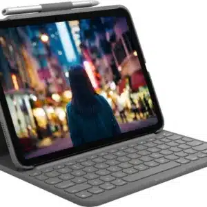 Logitech Slim Folio for iPad (10th gen & A16) - GREY - Azerty