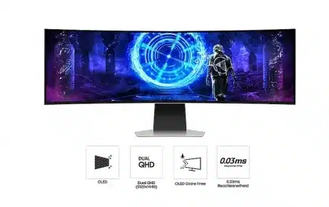 Samsung LS49DG954SUXEN 49 inch DQHD 240 Hz gaming curved monitor – afbeelding 4