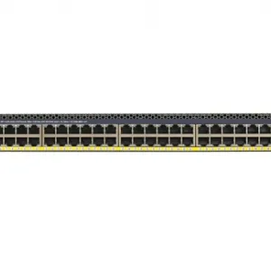 NETGEAR ProSAFE Managed Switch - GSM4352PA - Stackable platform met 48 PoE+ poorten