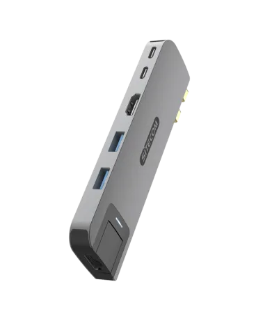 Macbook Multiport hub 6 in 2 for Magsafe Macbook Air