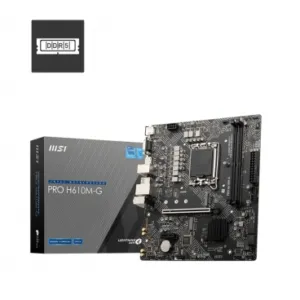 MSI PRO H610M-G moederbord Intel H610 LGA 1700 micro ATX
