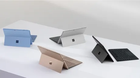 MICROSOFT SURFACE PRO KEYBOARD WITH SLIM PEN SOFT COVER FRENCH SAPPHIRE BELGIUM WITH COPILOT KEY – afbeelding 4