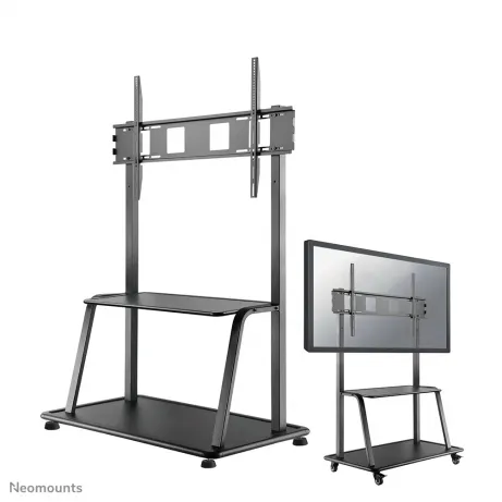 Mobile Flat Screen Floor Stand (stand+trolley) (height: 137-162 cm) box 1/2 – afbeelding 2