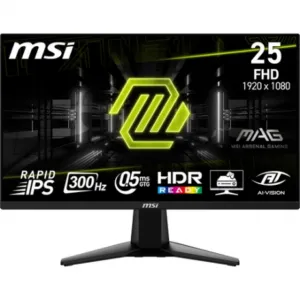 MSI MAG 255XF 24,5 inch Full HD 300 Hz gaming monitor