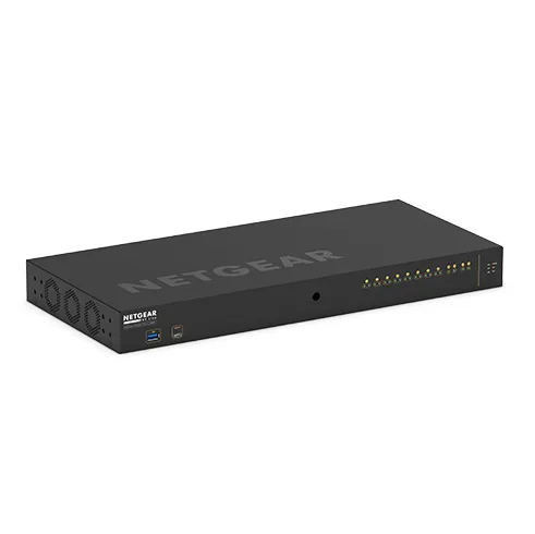 NETGEAR 12-Port AV Line M4250-10G2XF-PoE+ 8x1G PoE+ 240W 2x1G 2xSFP+ Managed Switch – afbeelding 2