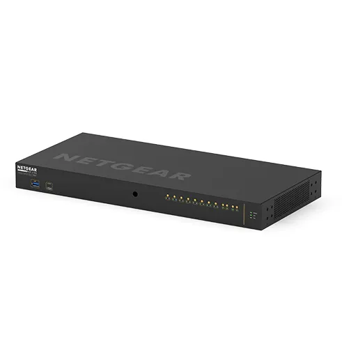 NETGEAR 12-Port AV Line M4250-10G2XF-PoE+ 8x1G PoE+ 240W 2x1G 2xSFP+ Managed Switch – afbeelding 3