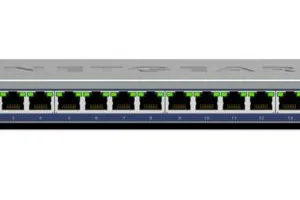 NETGEAR GS116 Unmanaged L2 Gigabit Ethernet (10/100/1000) Zwart