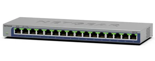 NETGEAR GS116 Unmanaged L2 Gigabit Ethernet (10/100/1000) Zwart – afbeelding 2