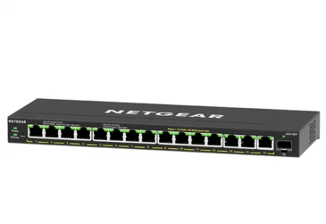 NETGEAR GS316EP Managed Gigabit Ethernet (10/100/1000) Power over Ethernet (PoE) – afbeelding 3