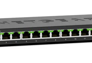 NETGEAR GS316 Unmanaged L2 Gigabit Ethernet (10/100/1000) Zwart