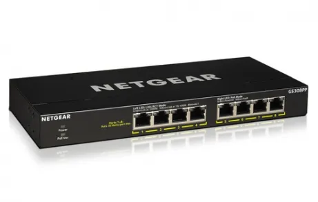 NETGEAR 8-Port Gb PoE+ Flex Switch fanless – afbeelding 3