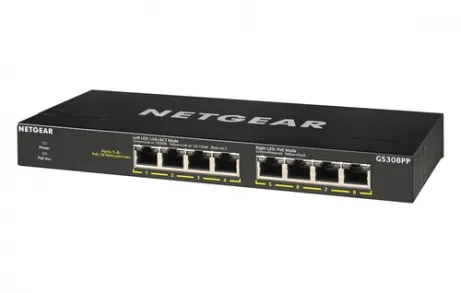NETGEAR 8-Port Gb PoE+ Flex Switch fanless – afbeelding 4