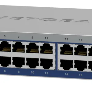 NETGEAR GS524-300EUS 24-Port Gigabit Ethernet unmanaged Switch Desktop