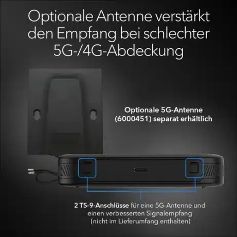 NETGEAR M3 draadloze router Dual-band (2.4 GHz / 5 GHz) Zwart – afbeelding 3