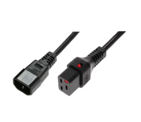 NEXT IEC-LOCK Power Cable - IEC-C14 (M) -> IEC-C19 (F) - 2M