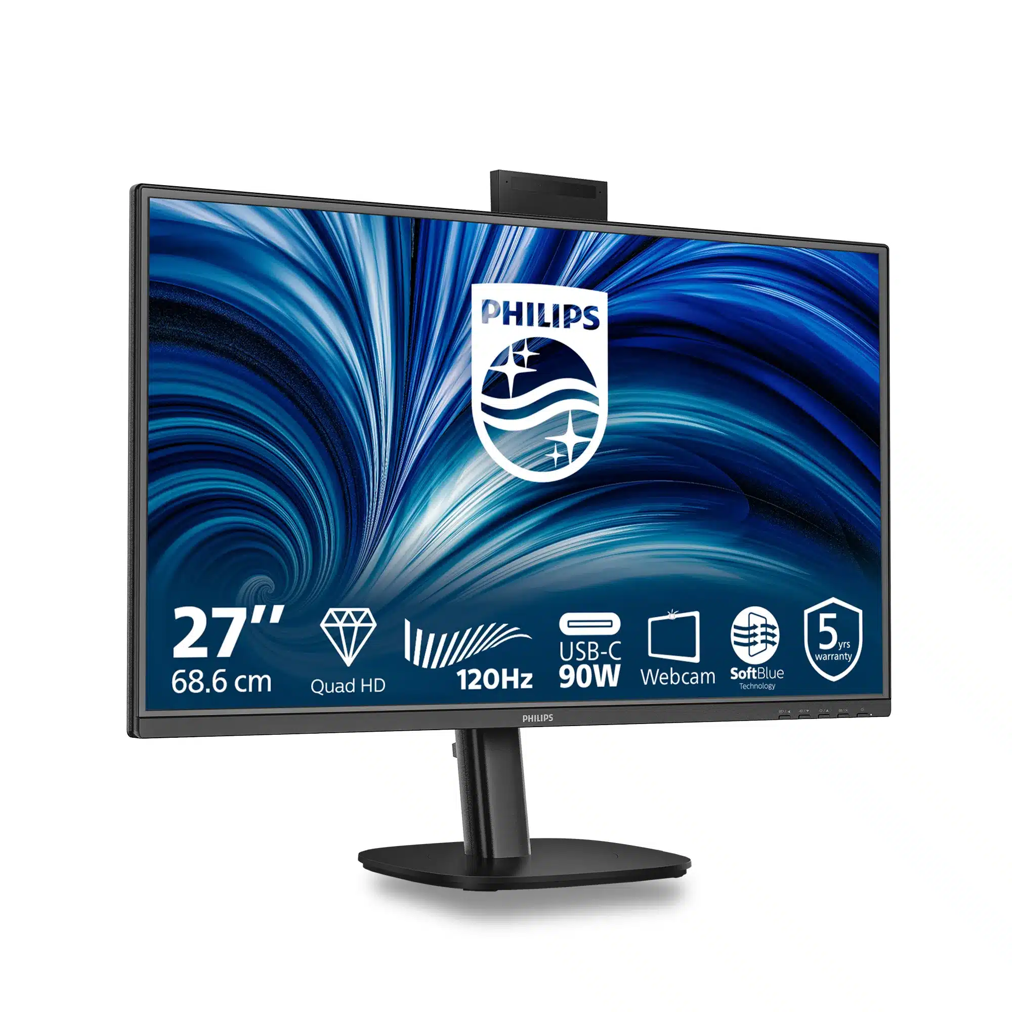 Philips 27B2U3601H QHD monitor – afbeelding 3