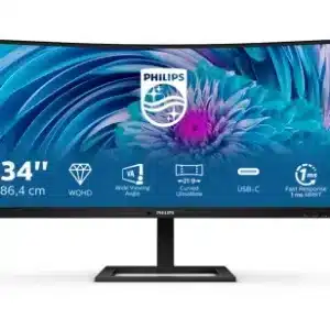 Philips 346E2CUAE 34 inch UWQHD 100 Hz curved monitor