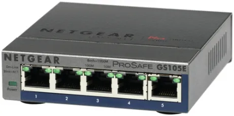 ProSafe Plus GS105E 5-port. GS105E-200PES – afbeelding 2