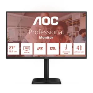 AOC Q27E4U 27 inch QHD 120 Hz monitor