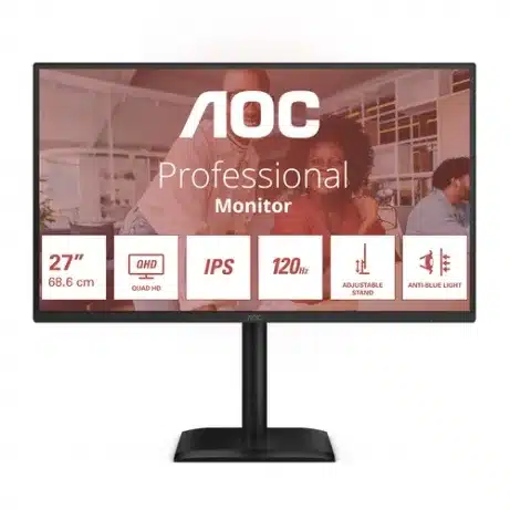 AOC Q27E4U 27 inch QHD 120 Hz monitor