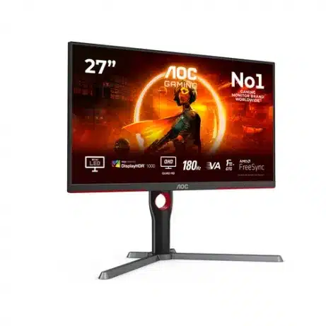 AOC Q27G3XMN 27 inch QHD 180 Hz gaming monitor – afbeelding 2
