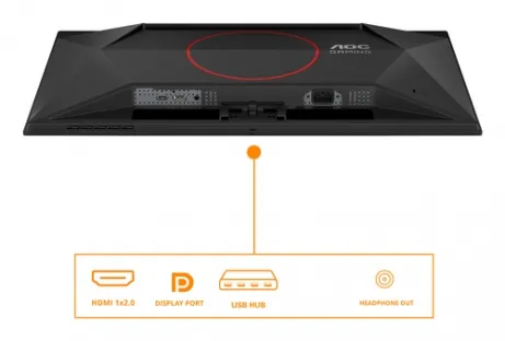AOC Q27G41ZDF 26,5 inch QHD 240 Hz gaming monitor – afbeelding 3