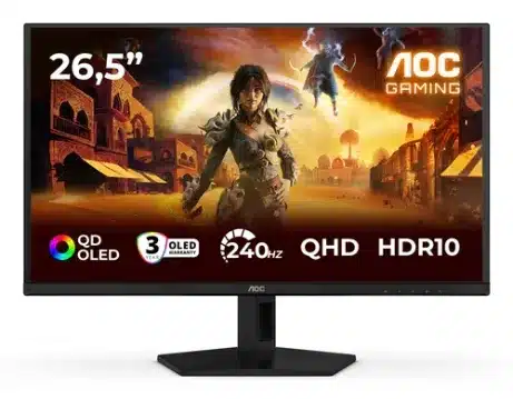 AOC Q27G41ZDF 26,5 inch QHD 240 Hz gaming monitor