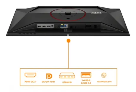 AOC Q27G4ZDR 26,5 inch QHD 240 Hz gaming monitor – afbeelding 4