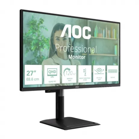 AOC Q27P4U 27 inch QHD 120 Hz monitor – afbeelding 4