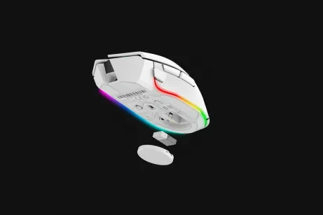 Razer Basilisk V3 Pro Draadloze Gaming Mouse - White – afbeelding 4