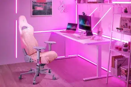 Razer Enki Gaming Chair with Built-in Lumbar Support - Quartz – afbeelding 2