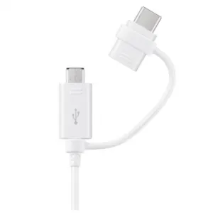 Samsung datakabel micro USB USB-C - wit