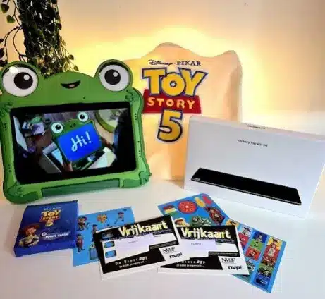 SAMSUNG Galaxy Tab A11+ - Disney Pixar Toy Story 5 Edition - Bundle - Silver - Tablet - 11 inch - 128 GB - Wi-Fi – afbeelding 3