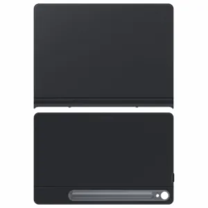 Samsung smart book cover - Zwart - Samsung Tab S9/S9 FE/S10 FE/S10 Lite