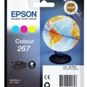 Singlepack Colour 267 ink cart. C13T26704010