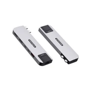 Sitecom Macbook Pro MP hub 6 in 2 Silver