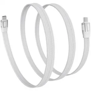 Sitecom USB-C to USB-C Full feature Flat Cable 80Gbps 8K 1.0m White (Thunderbolt 5 compatible)