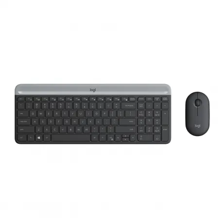 Slim Wireless Keyboard and Mouse Combo MK470 - GRAPHITE - NLB - CENTRAL – afbeelding 2