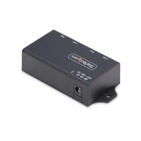 STARTECH.COM 2-Port PoE+ Injector 10/100/1000Mbps PoE/PoE+ 802.3af/at 4x 10/100/1000BASE-T RJ45 30W Wall Mountable – afbeelding 2