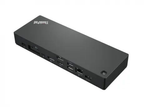 Lenovo 40B00300EU laptop dock & poortreplicator Bedraad Thunderbolt 4 Zwart, Rood – afbeelding 2