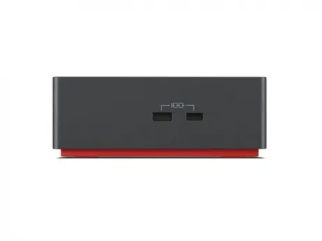 Lenovo 40B00300EU laptop dock & poortreplicator Bedraad Thunderbolt 4 Zwart, Rood – afbeelding 3