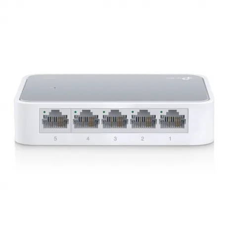 TL-SF1005D 5-port 10/100M mini Desktop Switch 5 10/100M RJ45 ports Plastic case – afbeelding 2