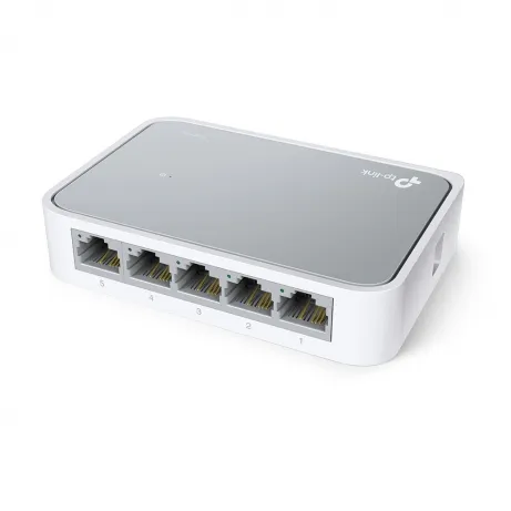 TL-SF1005D 5-port 10/100M mini Desktop Switch 5 10/100M RJ45 ports Plastic case – afbeelding 3