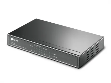 TL-SG1008P 8-Port Gigabit Desktop PoE Switch 8 10/100/1000Mbps RJ45 ports including 4 PoE ports steel case – afbeelding 3