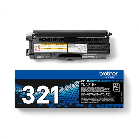 TN-321BK tonercartridge zwart standard capacity 2.500 pagina's 1-pack – afbeelding 4