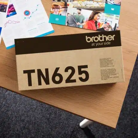 TN-625C Cyan Toner Cartridge. Prints 180 TN625C – afbeelding 3