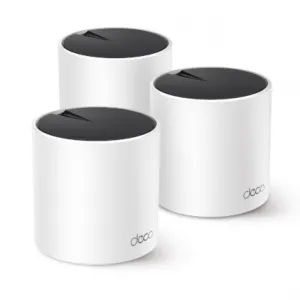 TP-Link DECO X55 (3-Pack) Dual-band (2.4 GHz / 5 GHz) Wi-Fi 6 (802.11ax) Wit Intern